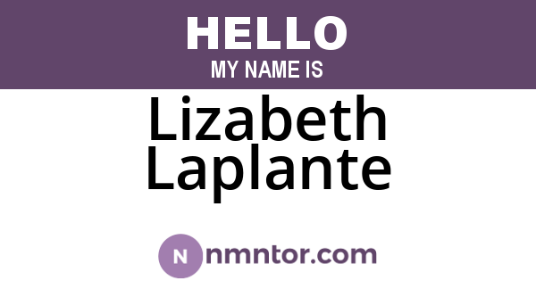 Lizabeth Laplante