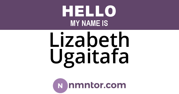 Lizabeth Ugaitafa
