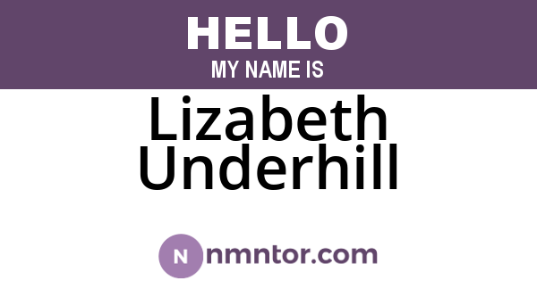 Lizabeth Underhill