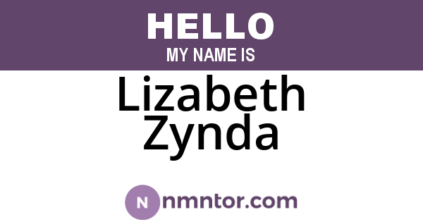 Lizabeth Zynda