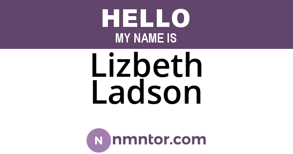 Lizbeth Ladson
