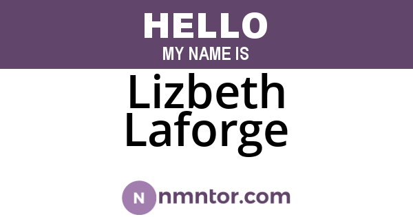 Lizbeth Laforge