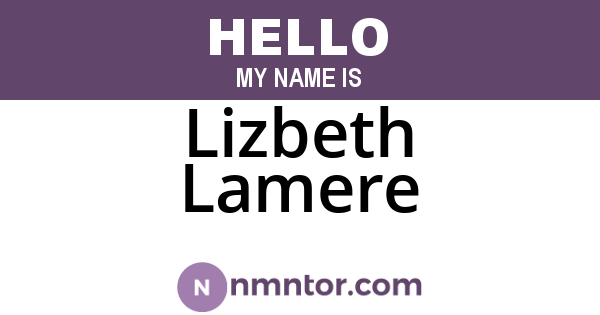 Lizbeth Lamere