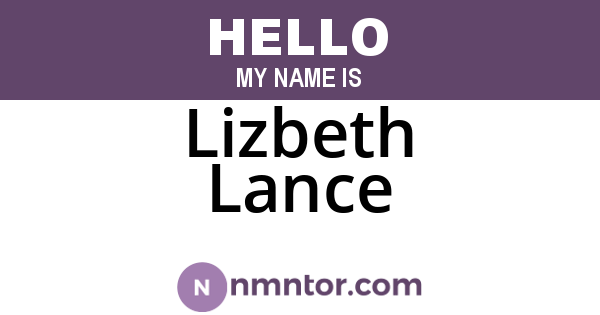 Lizbeth Lance