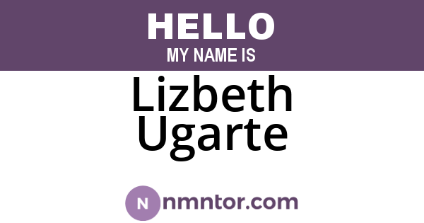 Lizbeth Ugarte