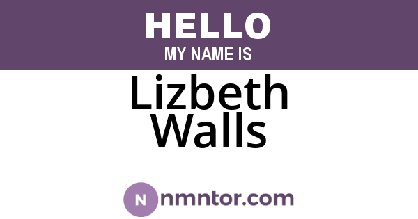 Lizbeth Walls