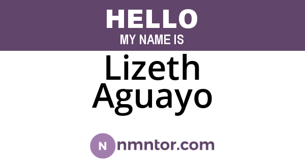 Lizeth Aguayo