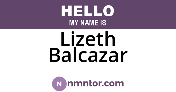 Lizeth Balcazar