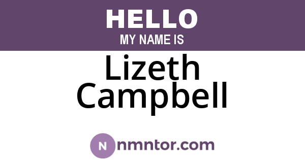 Lizeth Campbell