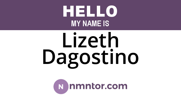Lizeth Dagostino