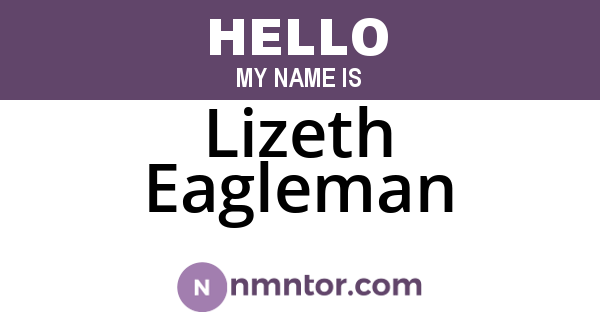 Lizeth Eagleman
