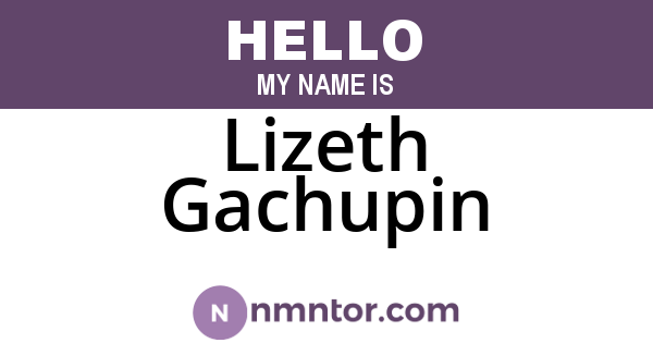 Lizeth Gachupin