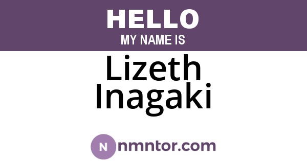 Lizeth Inagaki