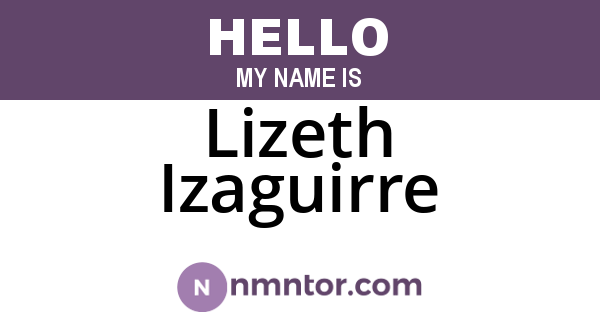 Lizeth Izaguirre