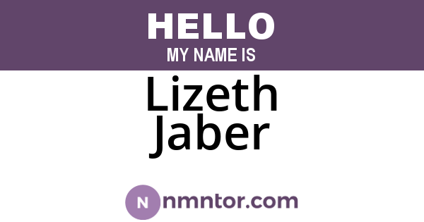 Lizeth Jaber