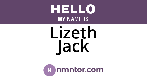 Lizeth Jack