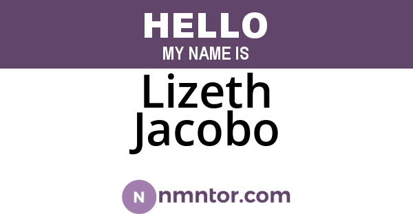 Lizeth Jacobo