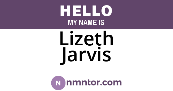 Lizeth Jarvis