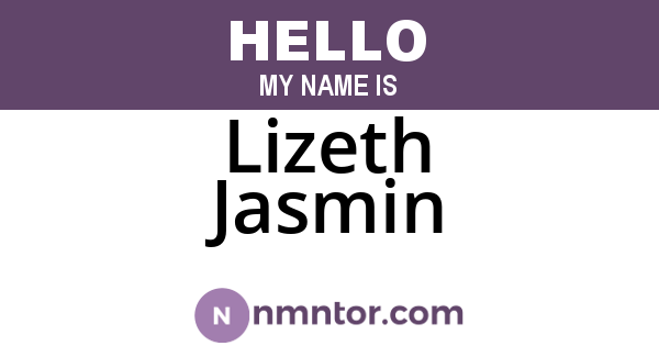 Lizeth Jasmin