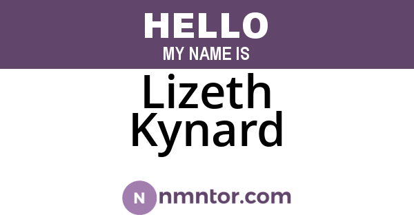 Lizeth Kynard