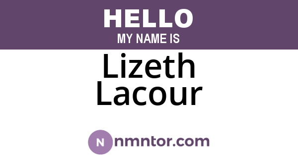 Lizeth Lacour