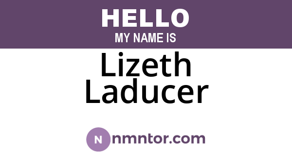 Lizeth Laducer