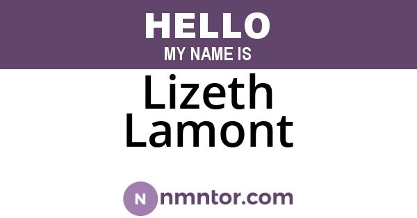 Lizeth Lamont