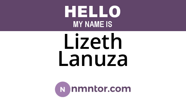 Lizeth Lanuza
