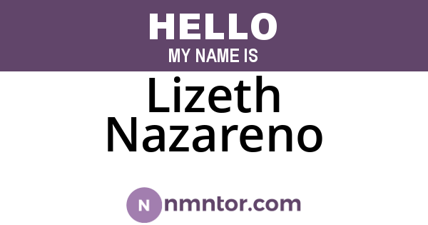 Lizeth Nazareno