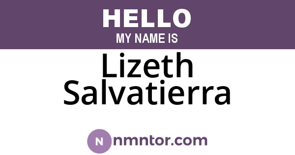Lizeth Salvatierra