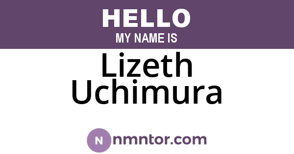Lizeth Uchimura