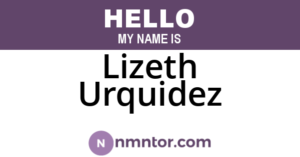 Lizeth Urquidez
