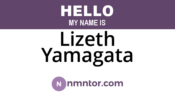 Lizeth Yamagata