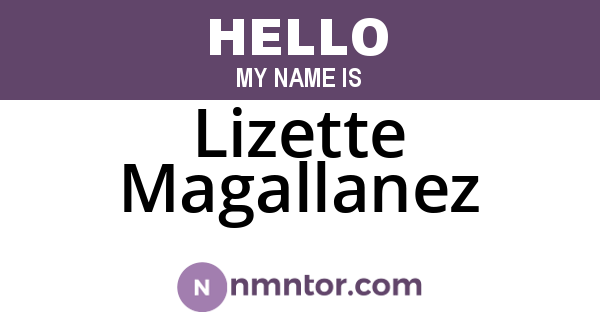 Lizette Magallanez