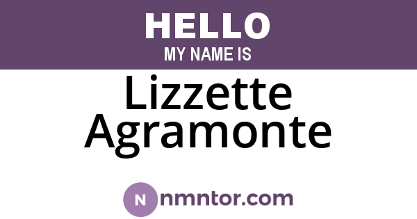 Lizzette Agramonte