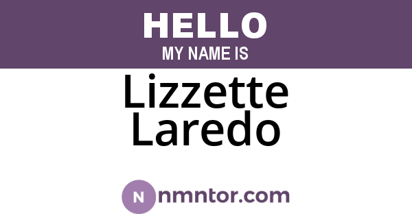 Lizzette Laredo