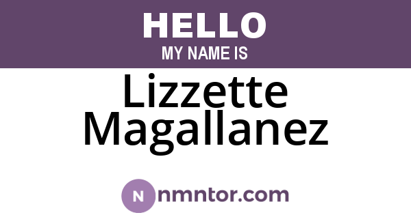 Lizzette Magallanez