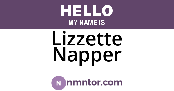 Lizzette Napper