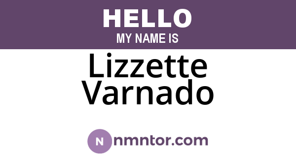 Lizzette Varnado