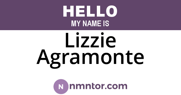 Lizzie Agramonte