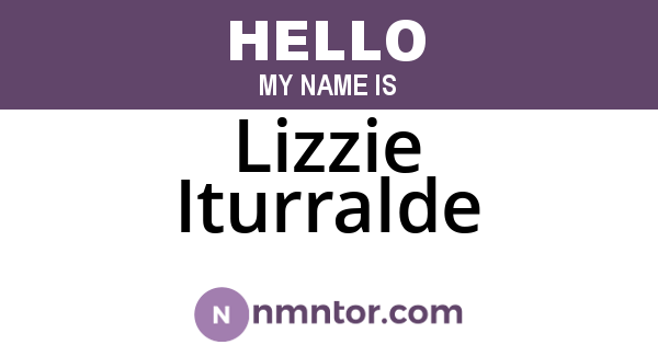Lizzie Iturralde