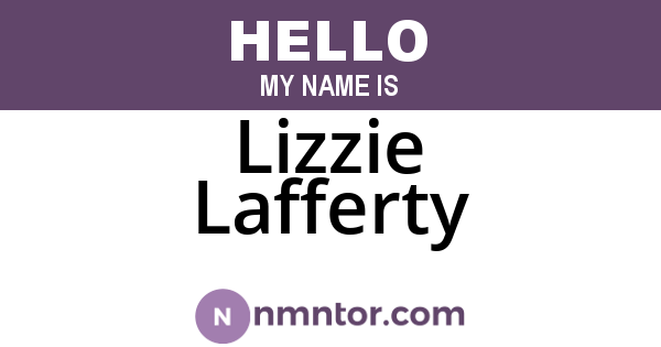 Lizzie Lafferty