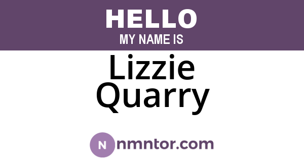 Lizzie Quarry