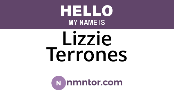 Lizzie Terrones
