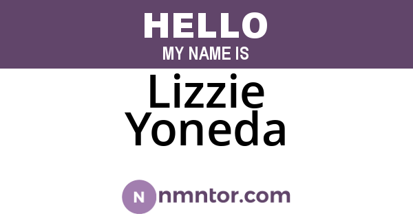 Lizzie Yoneda