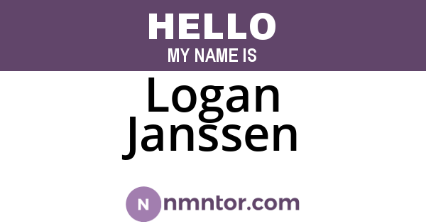 Logan Janssen