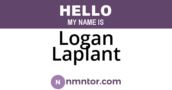 Logan Laplant