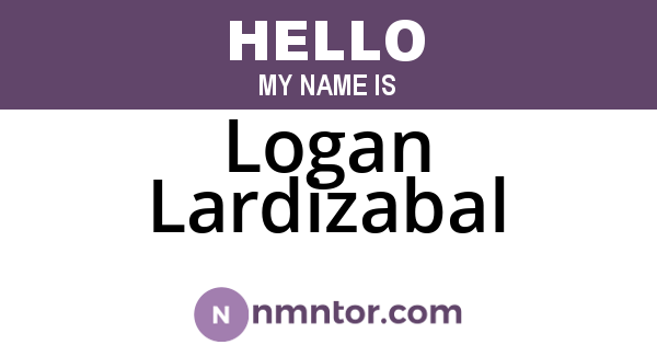 Logan Lardizabal
