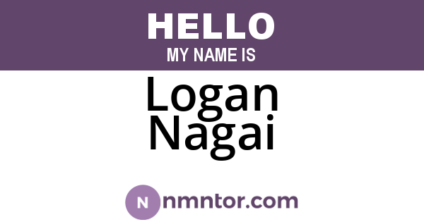 Logan Nagai