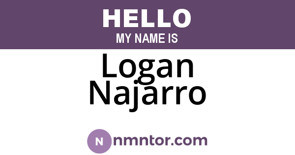 Logan Najarro